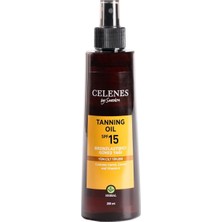 Celenes By Sweden Bronzlaştırıcı Yağı, Spf 15+, 200ML