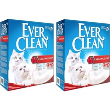 ‎Ever Clean Multiple Çok Kedili Topaklanan Kumu 2X10 Lt