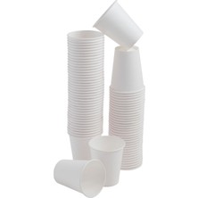 75 Adet Kullanımlık Karton Bardak 8 Oz 250 Ml, Sıcak Bardaklar, Kağıt Meyve Suyu Bardağı, Karton Bar