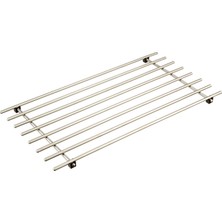 IKEA 301.110.87 Lämplıg Tencere Izgarası, Paslanmaz , Gümüş, 50 x 28, 50 x 27 x 2 cm