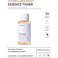ANYONG Aydınlatıcı, Nemlendirici Tazeleyici Tonik 200 ml (%40 Salyangoz Özü& Bal & Propolis & Aloe Vera)