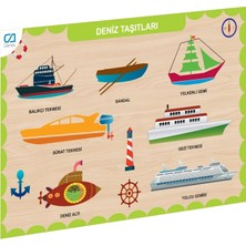 İlkyaz Fashion CAAHS-3201 Cames Ahşap Deniz Taşıtları Bul-Tak