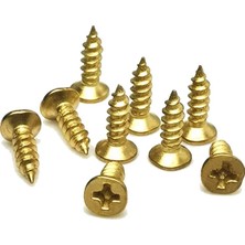 İlkyaz Fashion Klips, Menteşe, Ayak, Ağaç, Sunta Vidası 2,2x6,5mm - Sarı 1000 Adet