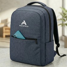 İlkyaz Fashion Laptop Sırt Çantası - Lacivert - Iç Bölmeli - Bilgisayar Korumalı