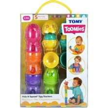 İlkyaz Fashion 73083 Tomy - Saklambaçlı Yumurta Kule Seti 6-36 Ay