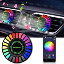 İlkyaz Fashion Araç Içi Koku Hazneli Rgb Sese Duyarlı LED Işık