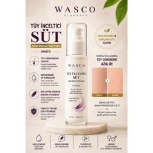 Wasco Tüy Süt 50 ml - Epilasyon Sonrası Bakım Kremi Hyaluronik Asit Isırgan Otu Unisex Tüm Cilt Tipleri
