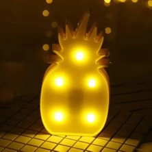 İlkyaz Fashion LED Işıklı Ananas Gece Lambası