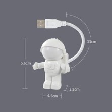 İlkyaz Fashion Astronot USB Gece Lambası