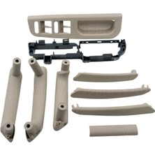 Wisco Kapı Kol Tutamak Seti (Cam Düğme Çerçeveli) Bej Vw Passat B5 B5.5 1996-2005 3B0867175R48