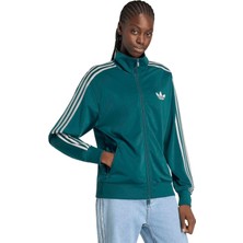 Adidas Fb Tt Loose Kadın Yeşil Renkli Rahat Kesim Dış Giyim Stili AKS4676