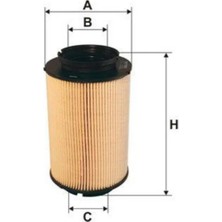Filtron Yakıt Filtresi Vw Caddy - Passat - Golf 5 - A3 - Leon 1.9 Tdı Bjb-Bkc-Bkd-Bls-Bxe 2004-2010 1K0127434A