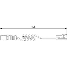 Bosch Fren Balata Fişi Vw Lt - Sprinter 1996-2006 2D0919351A