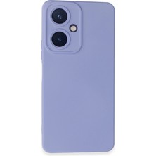 Newface Vivo Y27 Kılıf Velura Kapak – Nano Silikon & Kadife Iç Yüzey - Lila