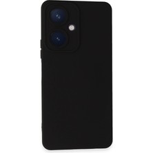 Newface Vivo Y27 Kılıf Velura Kapak – Nano Silikon & Kadife Iç Yüzey - Siyah