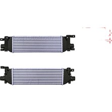 Wisco Turbo Radyatörü Intercooler Ford Fiesta 5S6H9L440AB