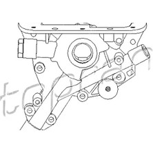 Topran Yağ Pompası Opel Corsa B - Astra F - Astra G - Vectra B - Meriva A - Kadett E - Zafira A 1.4 1.6 1993- 0646041