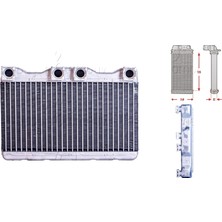 Wisco Kalorifer Radyatörü Bmw E38 725 Tds - 728I - 730D - 740D - 750I 1994-2001 64118373175