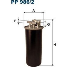 Filtron Yakıt Filtresi Vw A6 2.7 Tdı - 3.0 Tdı 2005-2011 4F0127435