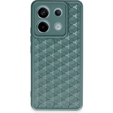 Newface Xiaomi Redmi Note 13 Pro 5g Granex Kapak – Darbe Emici, Maskülen & Desenli - Koyu Yeşil