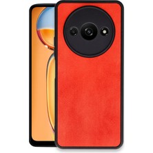 Newface Xiaomi Redmi A3 4g Arvenza Kılıf – Premium Touch Serisi - Kırmızı