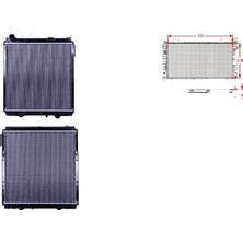 Wisco Su Radyatörü Mitsubishi Canter 859G 4.9-5.2 Euro 4 ME403820