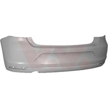 Wisco Arka Tampon Sensörsüz Egzoz Delikli Astarlı Vw Polo 2014-2018 6C6807421AGRU