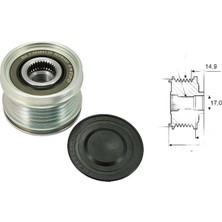 Ina Alternatör Kasnağı Mitsubishi Colt 1.5d 2005-2013 6401501067