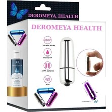 Aşkın Deposu Deromeya Health:TÜM DÜNYADA VİRAL OLAN SESİZ PARTNER X3 Su Geçirmez 10 Mod Güçünde Mini Bullet Vibratör Sesiz Partner + 2 X 50  ml Süper Jel Mükemmel Ikili
