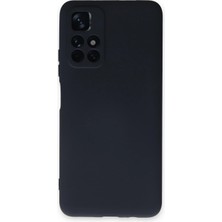 Newface Xiaomi Redmi Note 11T Kılıf Velura Kapak – Nano Silikon & Kadife Iç Yüzey - Lacivert