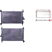 Autolux Su Radyatörü Opel Astra F 1.7 Td 1991- 1300096
