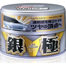SOFT99 Kiwami 200 gr Aşırı Parlak Wax Gümüş Renk Araç İçi ve Dış Temizlik için Profesyonel Sonuç