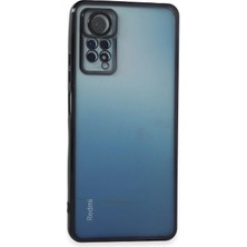 Newface Xiaomi Redmi Note 12 Pro 4g Crystal Shield Lensli Silikon (Lens Protector / Kamera Koruyucu Kılıf) - Siyah