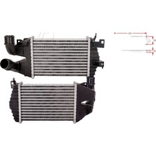 Wisco Turbo Radyatörü (Intercooler) Opel Astra H - Zafira B 1.3 Cdtı - 1.7 Cdtı - 1.9 Cdtı 2004- 13213402
