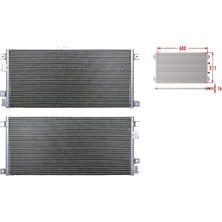 Wisco Klima Radyatörü Iveco Daily 3 35S - Daily 4 35S 2003-2011 504022601 940004