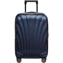 Samsonite C-Lite Spinner Lacivert - 4 Tekerlekli Körüklü Kabin Boy Valiz 55cm