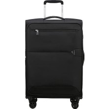 Samsonite Siyah Urbify-Spinner - Körüklü Kabin Boy Valiz