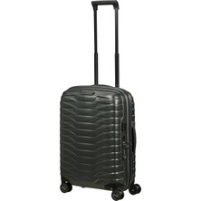 Samsonite Proxis Spinner Koyu Yeşil - 55/20  Körüklü Kabin Boy  Valiz