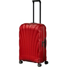 Samsonite C-Lite Spinner Kırmızı - 4 Tekerlekli Orta Boy Valiz 69cm