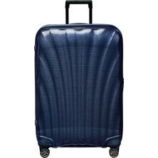 Samsonite C-Lite Spinner Lacivert - 4 Tekerlekli Büyük Boy Valiz 75cm