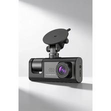 tp Buğz Ön Arka Iç Kayıtlı 3 Kameralı Araç Içi Kamera Full Hd Oto Kamera