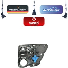 Wisco Cam Mekanizması Arka Sağ Saclı Vw Passat B6 2008-2010 3C5839462