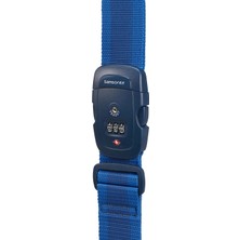Samsonite Lacivert Seyahat Aksesuarları - TSA Kilitli Valiz Kemeri