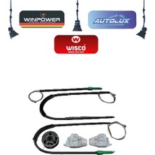Wisco Cam Kriko Tamir Takımı Ön Sağ 2 Kapı Vw Polo 1995-2001 6N3837462