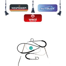 Wisco Cam Mekanizması Ön Sol Sacsız Audi Q7 2006-2009 4L0837461