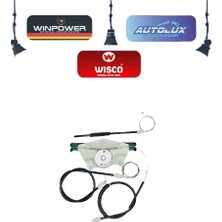 Wisco Cam Kriko Tamir Takımı Ön Sağ Vw Polo Classic - Cordoba - Ibiza 94-01 6K4837402M 6K4837462P