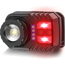 Ne Verelim Size Peakstar PS-571 Sensör Xpg Cob LED USB Şarj Edilebilir Lityum Pilli Zoomlu Kafa Lambası