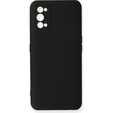 Newface Realme 7 Pro Kılıf Velura Kapak – Nano Silikon & Kadife Iç Yüzey - Siyah