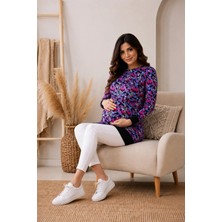 Meghan L.A Hamile Yumuşak Kumaş Tunik