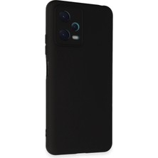 Newface Xiaomi Redmi Note 12 5g Kılıf Velura Kapak – Nano Silikon & Kadife Iç Yüzey - Siyah